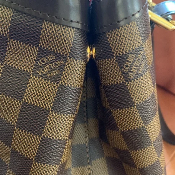 👜💄💋Beautiful Louis Vuitton Damier Ebene Hampstead MM💋💄👜 - Picture 13 of 16
